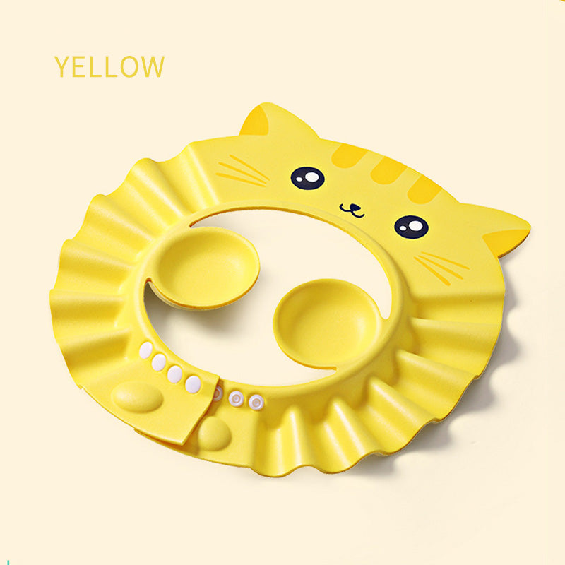 Adjustable Baby Shampoo Cap with Ear Protection