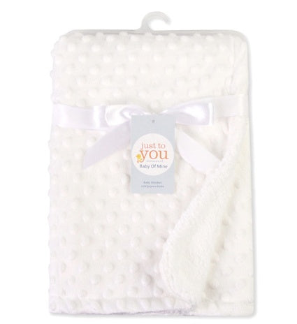 Polar Dot Baby Swaddle Blanket